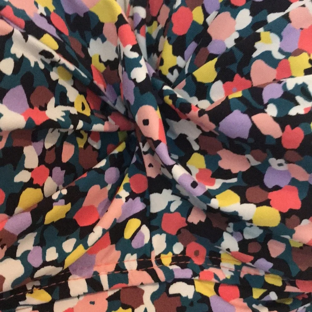 Anne Cole Multi Twist Shirred Bandeau One Piece Swimsuit Size 16 - Picture 5 of 8